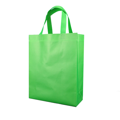 De encargo reciclada imprimió el bolso de ultramarinos biodegradable no tejido del totalizador del precio del bolso que hacía compras con los bolsos no tejidos cortados con tintas de los pp de la manija