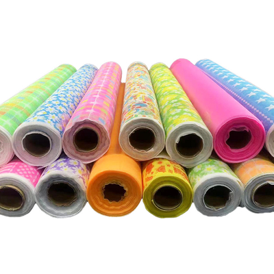 Mantel en materia prima de las sábanas disponibles biodegradables no tejidas de la tela de Rolls Pp