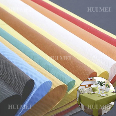 Mantel no tejido ULTRAVIOLETA 38gsm de la protección el 100cm para el restaurante del hotel