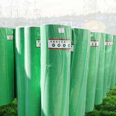 verde de la tela no tejida los 320cm de la agricultura 200gsm para las plantas del parque