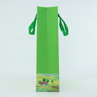 Protección del medio ambiente de papel de empaquetado del alto grado del bolso de la caja de regalo del té