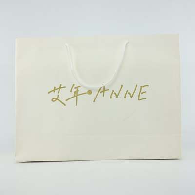 Reutilizable plegable de encargo de Logo Paper Bag Shopping Packaging del portador del boutique