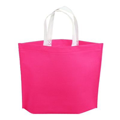 Las bolsas de asas grandes de la ropa no tejida con el logotipo impreso aduana reciclable laminado