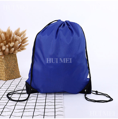 Bolso no tejido del regalo del lazo del polvo de la historieta de la Navidad de Eco de encargo reutilizable de la mochila