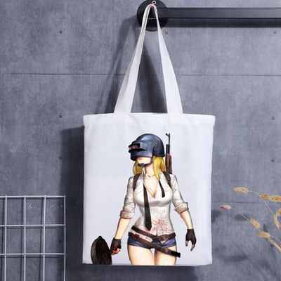 La impresión de encargo recicló bolsos del algodón de la lona de Eco con su Logo Shopping Bag