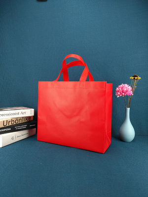 Eco que los bolsos amistosos venden al por mayor la bolsa de asas reutilizable que hace compras no tejida que empaqueta el supermercado de encargo del logotipo recicló bolsos que hacían compras