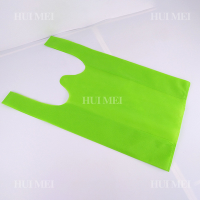 el bolso no tejido biodegradable de la camiseta 25gsm encoge resistente