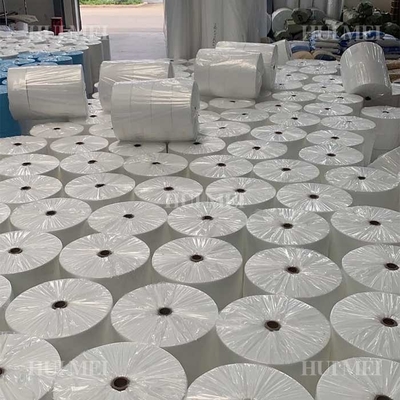 encogimiento anti respirable de la tela no tejida de Spunbond del polipropileno de los 86cm