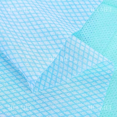 Tirón anti no tejido respirable de la tela 45Gsm de Spunbond