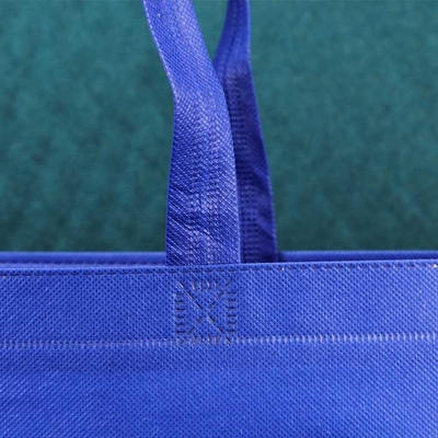 Las compras no tejidas del polipropileno de la transferencia de calor empaquetan tirón anti azul