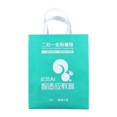 Bolsos de ultramarinos no tejidos de los PP del supermercado 50Gsm Eco amistoso