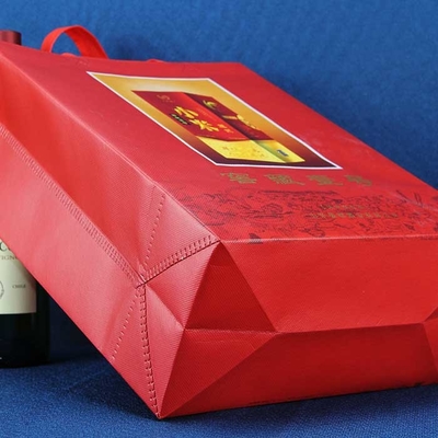 Los bolsos no tejidos no tejidos laminados del polipropileno del bolso que hacen compras rasgan resistente