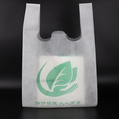 Hogar no tejido biodegradable de los PP Carry Bag Tear Resistant For