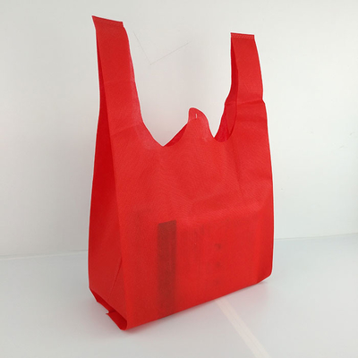 El polipropileno W del plegamiento 50gsm cortó el hogar de Carry Bag Anti Tear For