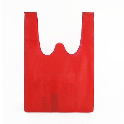 El polipropileno W del plegamiento 50gsm cortó el hogar de Carry Bag Anti Tear For