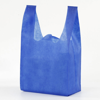 El bolso no tejido manejado de la camiseta del polipropileno encoge resistente laminado
