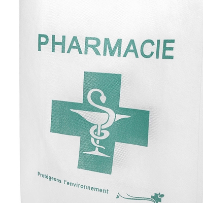Bolso laminado Eco de la camiseta de Tote Polypropylene Non Woven amistoso