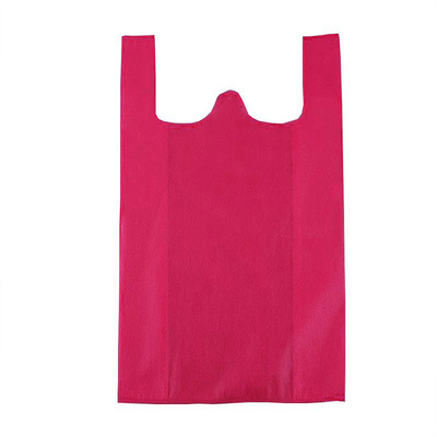 Rasgón no tejido respirable 60gsm resistente del bolso de la camiseta del polipropileno