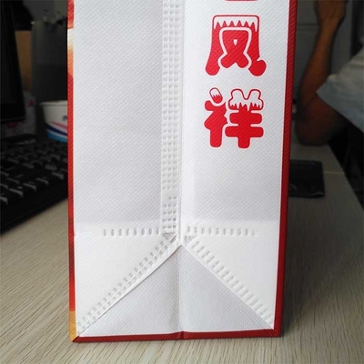 Los bolsos que hacen compras no tejidos verdes no tejidos laminados de los Pp del color del bolso utilizan para la tela no tejida Carry Bag de las compras y de la promoción
