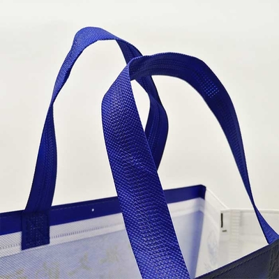 Bolsos que hacen compras no tejidos promocionales no tejidos del polipropileno del verde del bolso de ultramarinos de los PP