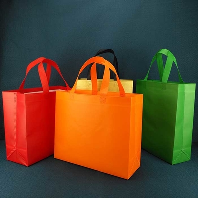 La aduana respirable libre AZO imprimió a Tote Bags Folding Laminated no tejido