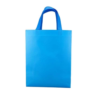 Las compras de Tote Reusable Promotional Non Woven empaquetan el plegamiento 85gsm laminado