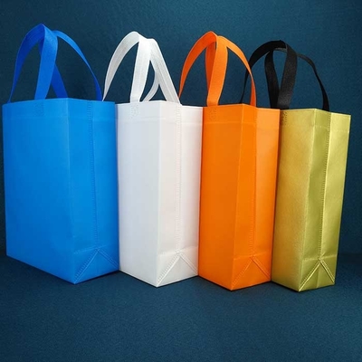 Las compras no tejidas respetuosas del medio ambiente empaquetan la transferencia de calor 90gsm impresa