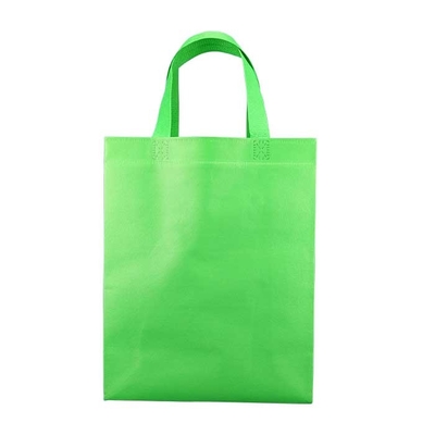 86Gsm verde reciclado imprimió compras no tejidas empaqueta el polipropileno de la Virgen