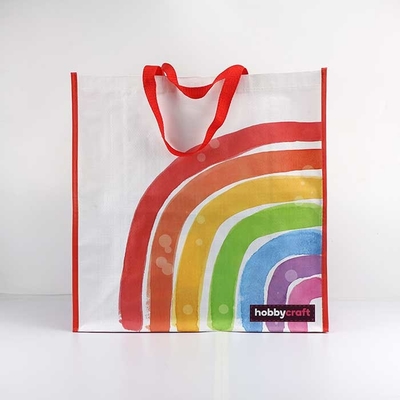 Los bolsos tejidos polipropileno de la Virgen de la impresión del fotograbado de CMYK encogen resistente