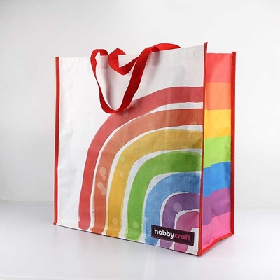 Los bolsos tejidos polipropileno de la Virgen de la impresión del fotograbado de CMYK encogen resistente
