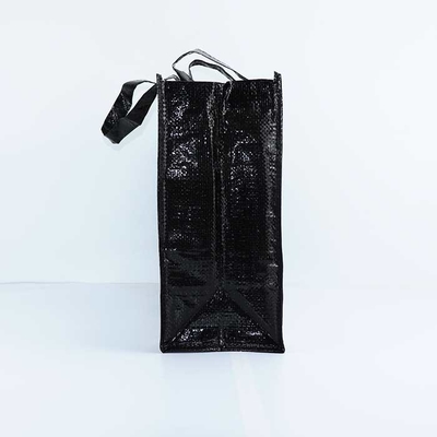 Los zapatos tejidos polipropileno a todo color de los bolsos reciclaron el bolso tejido laminado