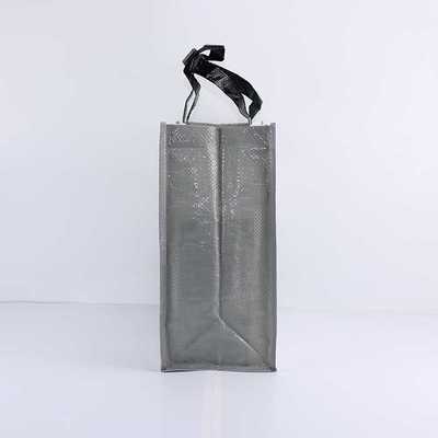 Los bolsos tejidos polipropileno biodegradable que hacen compras encogen resistente