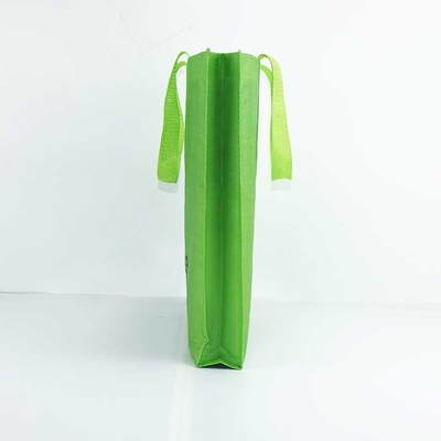 El polipropileno reutilizable tejido empaqueta verde manejado respirable de los bolsos de los 29*35cm