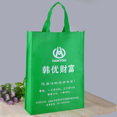 La pantalla de seda 96gsm laminó la aduana biodegradable no tejida Tote Bags no tejido de Eco de los bolsos