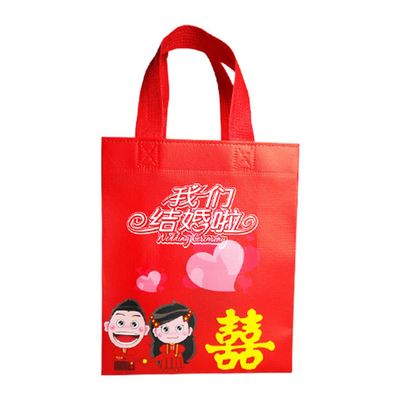 Polipropileno laminado respetuoso del medio ambiente Tote Bags For Shopping