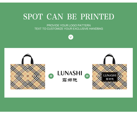 Tote Shopping Bags Enviromental Protection no tejido 80gsm