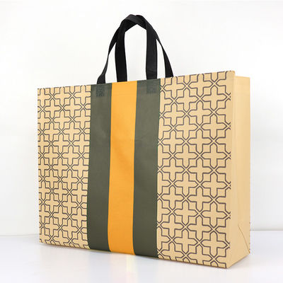 Viajan los bolsos que hacen compras reutilizables del regalo de la tela no tejida con las manijas