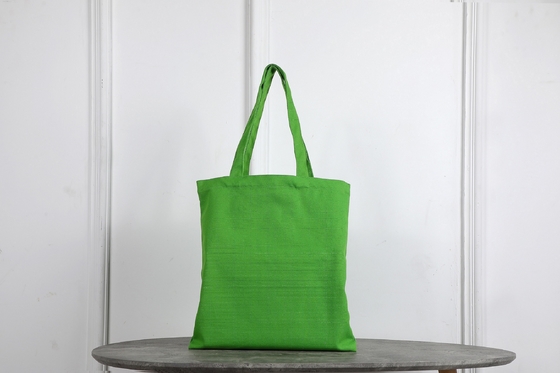 Bolso de hombro de lona 100% algodón, bolso de mano reutilizable diseñado a medida