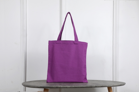 Bolso de hombro de lona 100% algodón, bolso de mano reutilizable diseñado a medida