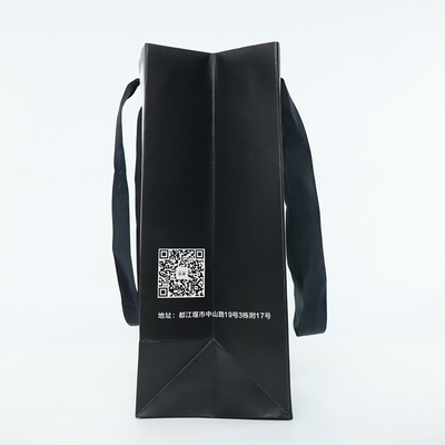 Compras coloridas Tote Bag With Logo de la bolsa de papel de Kraft de la impresión de encargo
