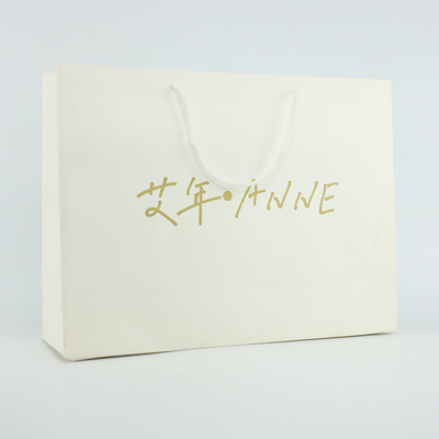 Reutilizable plegable de encargo de Logo Paper Bag Shopping Packaging del portador del boutique