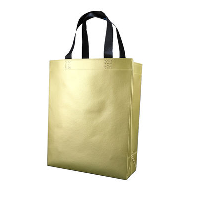 Eco que los bolsos amistosos venden al por mayor la bolsa de asas reutilizable que hace compras no tejida que empaqueta el supermercado de encargo del logotipo recicló bolsos que hacían compras