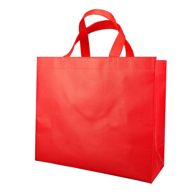 Los bolsos que hacen compras reutilizables del supermercado respetuoso del medio ambiente de encargo del bolso reciclan el bolso no tejido laminado los pp del ultramarinos